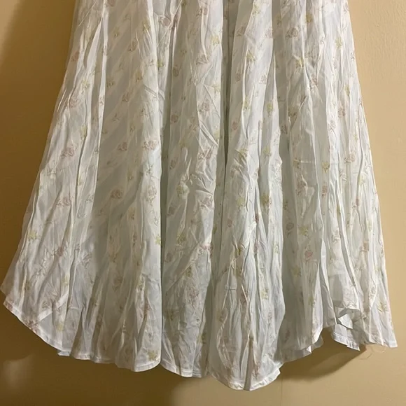 Polo Ralph Lauren Exquisite Floral-Pattern Cotton Skirt - Picture 4 of 6